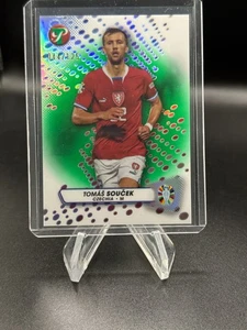 2023 Topps Pristine Road To Euro 2024 Tomas Soucek Green Refractor /125 #23 - Picture 1 of 2