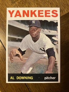 Topps de béisbol 1964. Tarjeta Al Downing #86 EX - Imagen 1 de 3