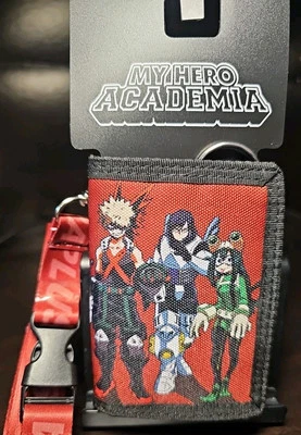 *NWT* My Hero Academia UA High Plus Ultra Crew Trifold Wallet w/Lanyard Anime - Image 1 of 4