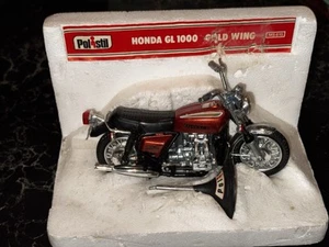 Honda GL 1000 Gold Wing-POLISTIL MS - 1/15 - Made in Italy H F Die Cast Moto - Picture 1 of 24