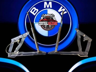 BMW 535 XI 3.0L N54 Hood Hinges With Gas Struts Left & Right 2008 OEM Foto 1 de 4