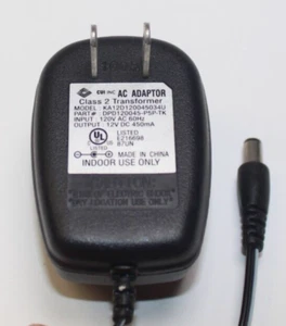 AC Adaptor KA12D120045034U 12V DC 450mA - Picture 1 of 1