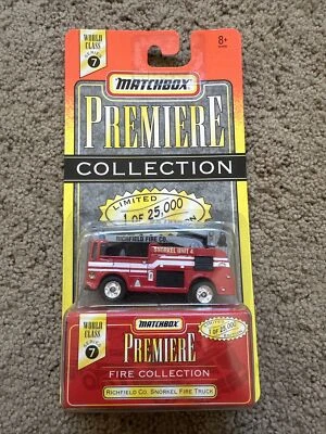 Matchbox Premier Collection World Class Series 7 Richfield Co. Snorkel 1/25000 - Image 1 of 2