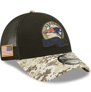Gorra de hombre New England Patriots Salute To Service New Era 2022 9FORTY Snapback - Imagen 1 de 5