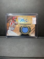 2017 Topps Tier One Auto Tier One Relic /65 Matt Carpenter #AT1R-MCA Auto