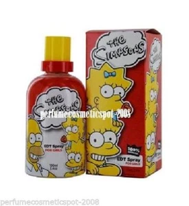NIB THE SIMPSONS by MARMOL & SON FOR GIRLS 3.4 OZ / 100 ML EAU DE TOILETTE SPRAY - Picture 1 of 1