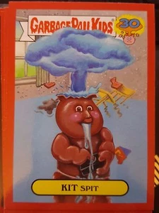 Garbage Pail Kids 2015 Serie 2 30th 6b Kit Split ROJO Pulsador NrMt-Como Nuevo - Imagen 1 de 1