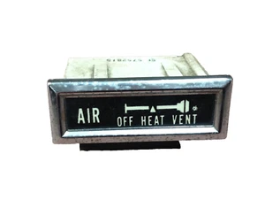 Jeep CJ dash indicator lamp light CJ5 CJ7 CJ8 gauge panel AIR HEAT VENT works! - Bild 1 von 2