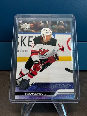 2023-24 Upper Deck Extended Series Young Guns Simon Nemec #727 RC - Image 1 of 2