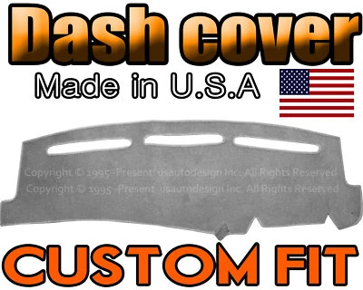 fits 1999-2006 CHEVROLET SILVERADO 1500 2500 3500 DASH COVER MAT / LIGHT  GREY - Image 1 of 4