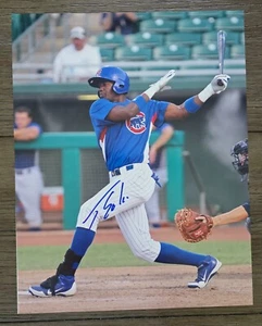 JORGE SOLER signed 11x14 Foto Chicago Cubs Rookie League handsigniertes Photo - Bild 1 von 1