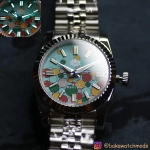 36mm OP style Bubbles Custom NH35 Mod (NH35 Movement) - Picture 1 of 18