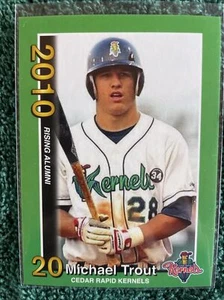 2010 Cedar Rapids Kernels Mike Trout Rookie RC #3 Investment! π - Picture 1 of 6