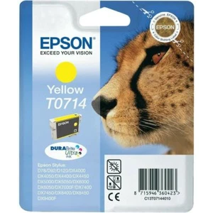 Cartouche Jaune Original Epson T0714 Neuf - Photo 1/1