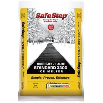 Safe Step Rock Salt Ice Melter Sodium Chloride (Rock Salt) Melts Ice Down To 5 F • 50.95$