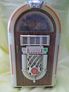 IMA Mini Jukebox JB-1 AM/FM Radio Cassette Player & Coin Bank FOR PARTS ONLY - Picture 1 of 4