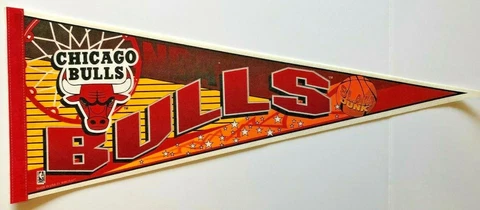 CHICAGO BULLS 1991 NBA CHAMPIONS NBA BASKETBALL FELT COLLECTORS PENNANT new Cover