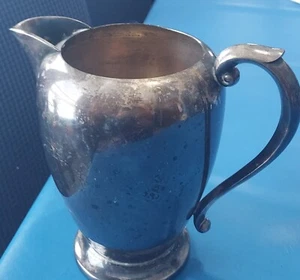 Silberner Wasserkrug oder Kaffeekanne ohne Deckel Art S Co. SPC #1222 - Bild 1 von 8