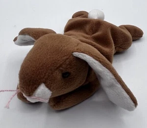 TY Beanie Baby "Ears the rabbit", Rare, with many errors, PVC - Picture 1 of 12