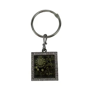 Llavero Love Bug con Lady Bug Flor Joyada Interior con Bling - Imagen 1 de 4