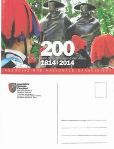 Ansichtskarten Carabinieri Waffe (Silberne Flammen + Telefonkarte ) - 7 Stück - Bild 1 von 7