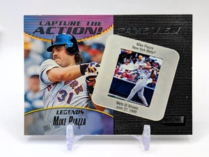 Mike Piazza 2000 Topps Stadium Club CAPTURE THE ACTION GAME VIEW #'D /100 - Bild 1 von 11