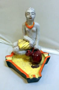 Ungarisch ART DECO Keramik Akt von Kepes Ágnes - Bild 1 von 7