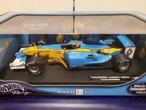 Hot Wheels 1/18 Car RENAULT R23 F.ALONSO HUNGARY 2003 Cigarette decal New - Picture 1 of 5