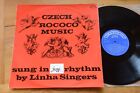 LINHA SINGERS Czech Rococo Music sung in jazz rhythm LP Supraphon SUA 15989