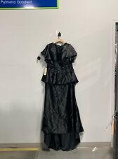 Ladies Black Unknown Wedding Dress Size 16 Pre-Owned