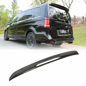 For Mercedes Benz W447 V250 2018-19 Carbon Fiber Rear Roof Spoiler Top Wing Lip - Picture 1 of 12