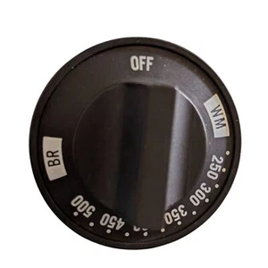 Genuine 74002419 Maytag Magic Chef Range Oven Knob/Thermostat Black Temperature - Picture 1 of 3