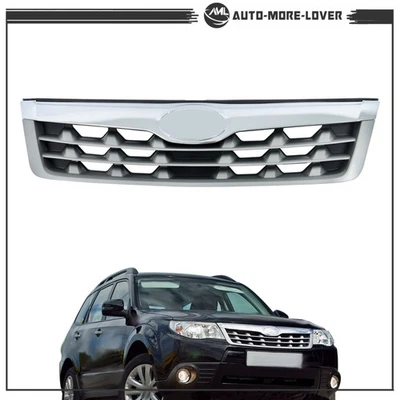 91121SC040 para Subaru Forester 2011 2012 2013 parachoques delantero rejilla superior plástico Foto 1 de 4