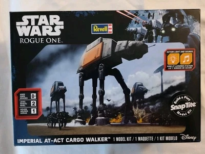 Revell Star Wars Imperial AT-ACT Cargo Walker Kit # 85-1636 Sealed Box Damaged - Image 1 of 4