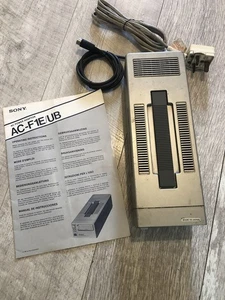 SONY AC-F1UB AC POWER ADAPTOR BATTERY CHARGER FOR BETAMAX SL-F1UB WORKING ORDER - Picture 1 of 8