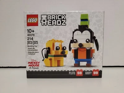 乐高迪士尼 BrickHeadz: Goofy & Pluto (40378) 全新未拆封! — 第 1/4 张图片