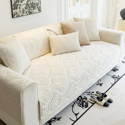 Super soft velvet jacquard non-slip sofa cushion - Image 1 of 4