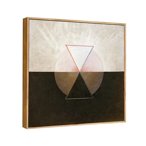 Framed Canvas Giclee Print Series#06 by Hilma Af Klint Wall Art Home Decor - Picture 1 of 8