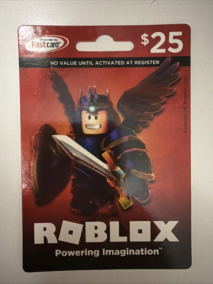 $25 Dollar Roblox Physical Gift Card - Image 1 of 1