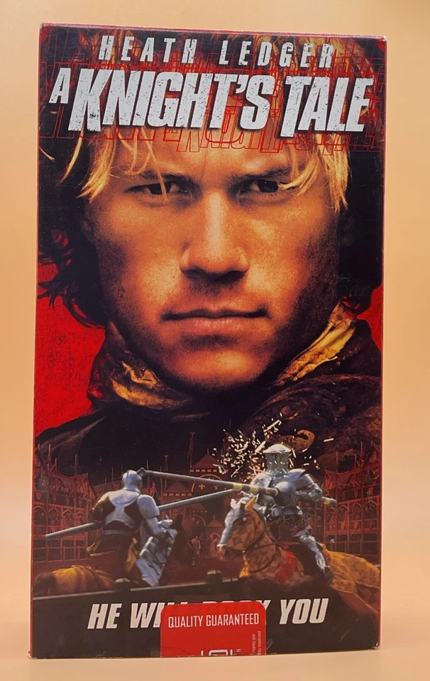 A Knight's Tale VHS 2001 Heath Ledger **Buy 2 Get 1 Free** - Image 1 of 3