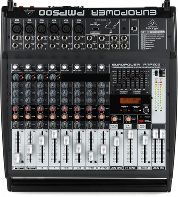 Behringer Europower PMP500 12-channel 500W Powered Mixer - Image 1 of 4