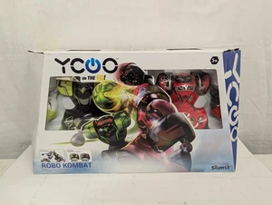 SilverLit Robo Kombat Twin Pack Two Fighting Robots Remote Control - Picture 1 of 12