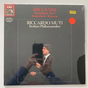 Bruckner, Muti, BPO – Symphony No. 4 - 'Romantic' - 1986 DMM Vinyl LP Near Mint - Picture 1 of 4