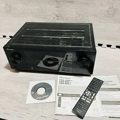 NICE! Pioneer VSX 522-K 5.1 Channel 140 Watt Stereo Receiver HDMI Surround CLEAN - Image 1 of 4