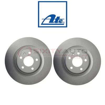 2 pc ATE Rear Disc Brake Rotor for 2017-2018 Audi A4 allroad - Braking Tire ol Foto 1 de 4