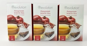 Revolution Pomegranate White Tea -  (3 Boxes) 60 Bags NEW *See Description* - Picture 1 of 5