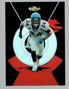 2005 Topps Finest Champ Bailey Black Refractor Parallel Football Card 30/99 - Picture 1 of 2