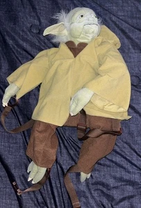Disney Park Star Wars Yoda Plüsch 24 Zoll Rucksack Sammlerstück großer Backpack RAR - Bild 1 von 5