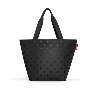 reisenthel - shopper M - glossy dots black - Bild 1 von 4
