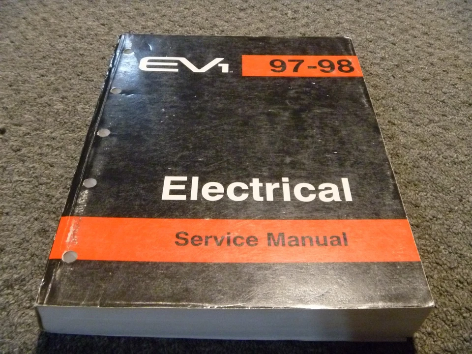 Saturn EV1 1997-1998 ELÉCTRICO taller servicio manual de reparación xz Foto 1 de 1